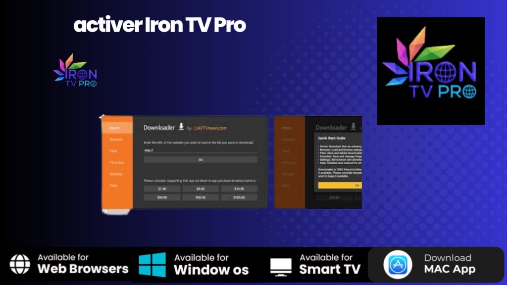 Comment activer Iron TV Pro