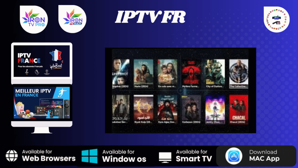 IPTV FR : Streaming Iron Pro Max de Qualité 4k 4 IPTV FR