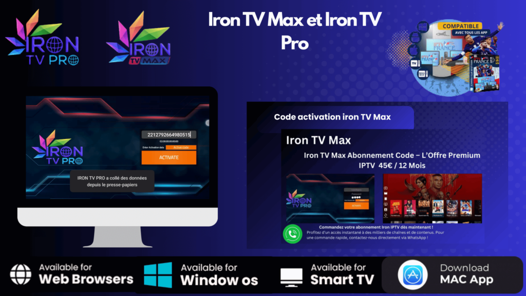 Iron TV Max et Iron TV Pro Expérience IPTV 4k 2 Iron TV Max et Iron TV Pro