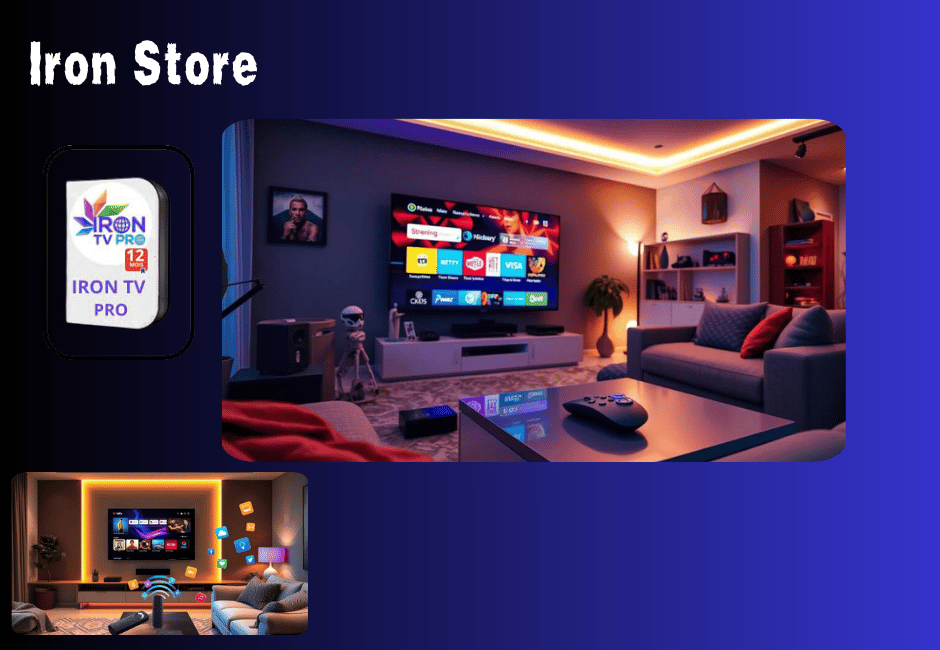 Code d'activation Iron Pro – Iron Store Officiel pour IPTV 4K 6 Iron Store