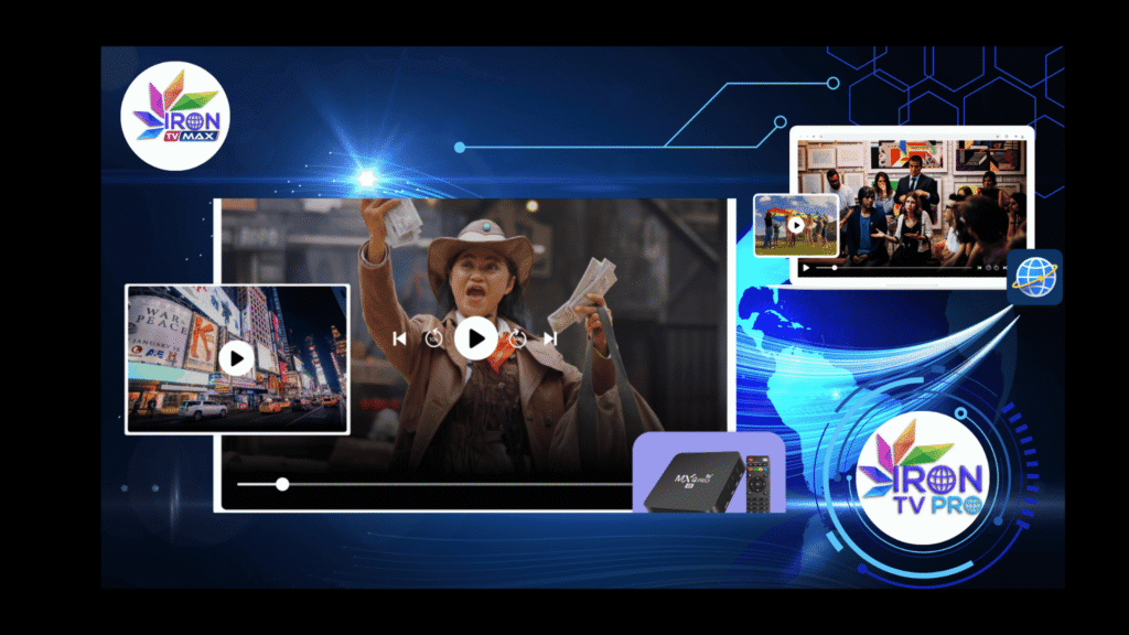 installer iron tv max