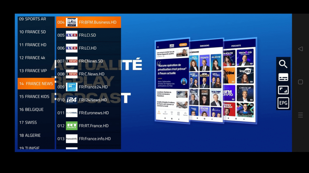 installer Iron TV Pro